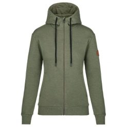 Bluza bawełna damska Kilpi Leines. Zielone bluzy z kapturem damskie Kilpi, l, z bawełny. Za 189.67 zł.