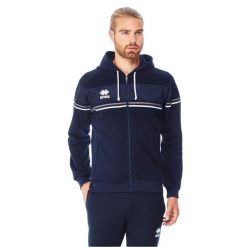 Kurtka Errea dragos. Niebieskie kurtki męskie ERREA, m, bez wzorów, z bawełny, eleganckie, bez kaptura. W wyprzedaży za 240.00 zł.