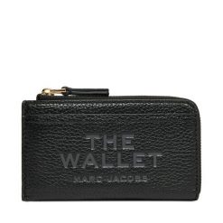 Portfel Marc Jacobs. Czarne portfele damskie MARC JACOBS, bez wzorów. Za 539.99 zł.