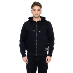 Bluza Herren Winter-Kapuzens mit Reißverschluss, Leone 1947 New Era. Czarne bluzy bez kaptura męskie LEONE 1947 APPAREL, z bawełny. W wyprzedaży za 144.93 zł.