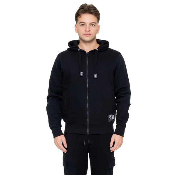 Bluza Herren Winter-Kapuzens mit Reißverschluss, Leone 1947 New Era. Czarne bluzy bez kaptura męskie LEONE 1947 APPAREL, z bawełny. W wyprzedaży za 144.93 zł.