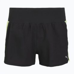 Spodenki do biegania damskie PUMA Run Lite Woven Ultra Shorts. Czarne szorty damskie Puma, bez wzorów, z materiału. Za 109.99 zł.