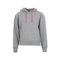 Damska bluza bawełniana Peak Mountain French Terry. Szare bluzy z kapturem damskie Peak Mountain, xl, z bawełny. W wyprzedaży za 214.00 zł.