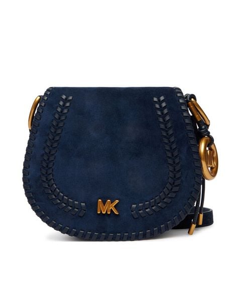 MICHAEL Michael Kors Torebka Josie 30S6AQ5M6O Niebieski. Niebieskie listonoszki damskie MICHAEL Michael Kors, bez wzorów, ze skóry, bez dodatków. Za 1,289.00 zł.