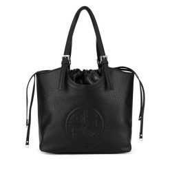 Torebka Beverly Hills Polo Club. Czarne torebki klasyczne damskie Beverly Hills Polo Club, bez wzorów, bez dodatków. Za 195.99 zł.