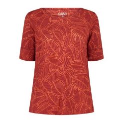 Koszulka damska CMP. Czerwone topy sportowe damskie CMP, xl, bez wzorów, z materiału, bez ramiączek. Za 163.50 zł.