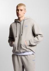 Bluza sportowa męska Prosto Infinity z kapturem. Szare bluzy sportowe męskie Prosto., bez wzorów, z bawełny, sportowe, bez kołnierzyka, bez ramiączek. Za 334.99 zł.