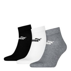 Puma Skarpety 3-PACK 94710809. Białe skarpetki damskie Puma, bez wzorów, z materiału. Za 36.99 zł.