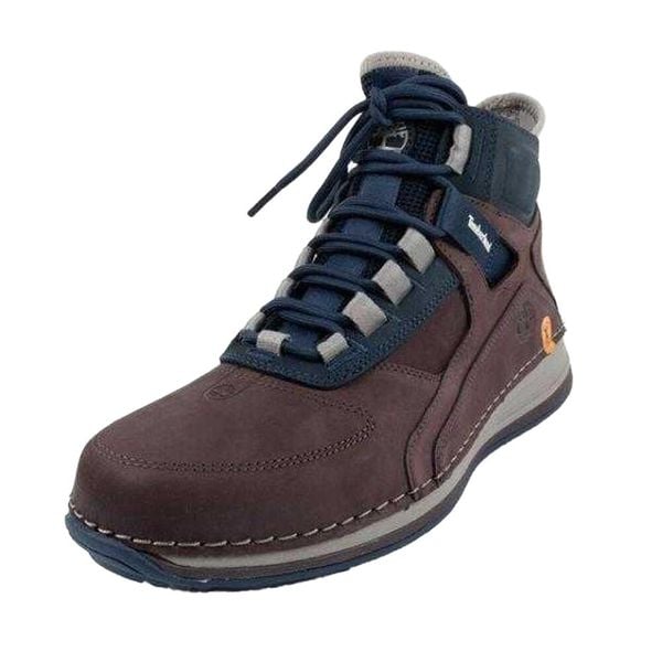 Męskie Skórzane Buty Sportowe. Brązowe buty trekkingowe męskie Timberland, z gumy, bez zapięcia, trekkingowe. Za 622.00 zł.