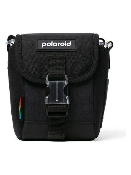 Polaroid Torba "Go" w kolorze czarnym na aparat - 14,5 x 21 x 12 cm rozmiar: onesize. Czarne torebki klasyczne damskie Polaroid, bez wzorów, z materiału, bez dodatków. Za 110.29 zł.