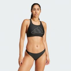 Góra Bikini Big Bars. Białe bikini damskie Adidas, bez wzorów. Za 119.00 zł.