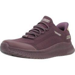 Buty SKECHERS SLIP-INS BOBS SQUAD 4 DIRE STEP Bordeaux. Czerwone obuwie trekkingowe damskie Skechers. Za 319.99 zł.