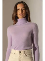 Perfect Cashmere Kaszmirowy golf "Ashley" w kolorze fioletowym rozmiar: XL. Różowe golfy damskie Perfect Cashmere, xl, bez wzorów, z kaszmiru, bez ramiączek. Za 202.03 zł.