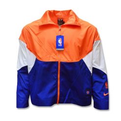 Damska Kurtka wiatrówka Nike Performance NBA New York Knicks. Czarne kurtki damskie Nike, bez wzorów, bez kaptura. Za 225.00 zł.