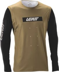 Koszulka rowerowa LEATT Jersey MTB Gravity 8.0. Brązowe t-shirty sportowe męskie LEATT, l, z dzianiny, bez ramiączek, rowerowe. Za 449.00 zł.