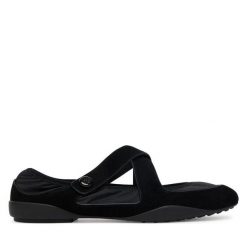 Baleriny Tory Burch. Czarne baleriny damskie Tory Burch, bez wzorów, bez obcasa. Za 1,419.00 zł.