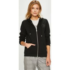 Diesel - Bluza. Czarne bluzy z kapturem damskie Diesel, s, z bawełny. Za 269.90 zł.