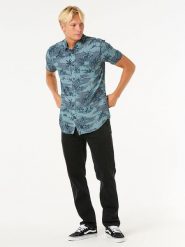 Rip Curl Koszula "Dreamer Barrel Killa" - Regular fit - w kolorze niebieskim rozmiar: XXL. Niebieskie koszule męskie Rip Curl, xxl, bez wzorów, z wiskozy, bez kołnierzyka, bez ramiączek. Za 118.28 zł.