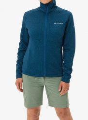 Bluza polarowa damska Vaude Skomer Hiking SC Jacket. Zielone bluzy sportowe damskie Vaude, s, bez wzorów, z materiału, bez ramiączek, bez kaptura. Za 350.89 zł.