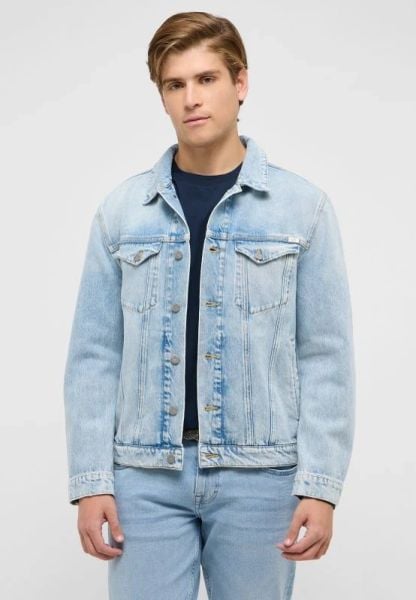 Męska Kurtka Zimowa Mustang Style Dallas Jacket Denim Blue 1017682 5000 312. Niebieskie kurtki męskie Mustang, na zimę, m, bez wzorów, z denimu, bez kaptura. Za 249.99 zł.