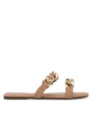 MEXX Klapki WYL021123-01 Brązowy. Brązowe klapki damskie Mexx, bez wzorów, z syntetyku, bez obcasa. Za 49.99 zł.