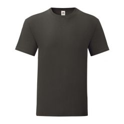 Kultowa Koszulka Unisex Dla Dorosłych. Szare bluzki damskie Fruit of the Loom, xl, bez wzorów, sportowe, bez kołnierzyka, bez ramiączek. Za 40.99 zł.