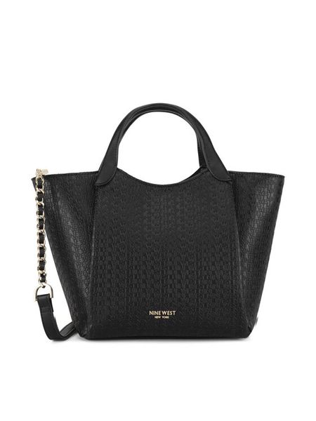 Nine West Torebka LDA6767A Czarny. Czarne torebki klasyczne damskie Nine West, bez wzorów, bez dodatków. Za 249.99 zł.