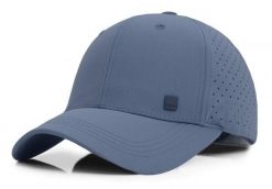 Lekka i Przewiewna Czapka z Daszkiem i Siatką - Pako Jeans - Niebieska. Niebieskie czapki męskie Pako Jeans, bez wzorów, z bawełny. Za 49.99 zł.