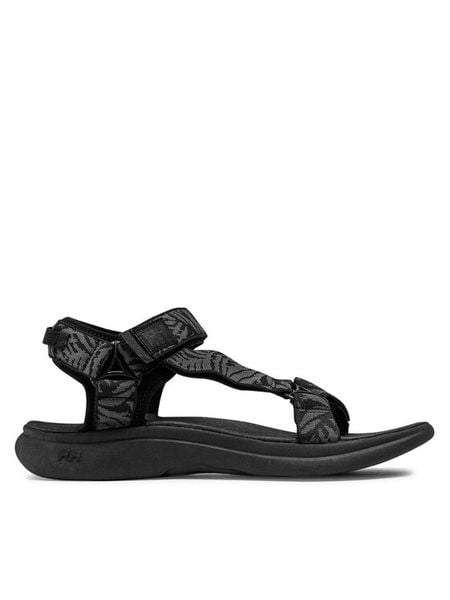 Helly Hansen Sandały Capilano F2f Sandal 11793_990 Czarny. Czarne sandały męskie Helly Hansen, z materiału, bez zapięcia. Za 203.99 zł.