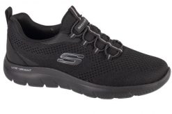 Buty Mężczyzna Skechers Summits Tallo czarny. Czarne buty wizytowe męskie Skechers, z gumy, bez zapięcia. Za 249.99 zł.