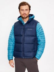 Columbia Kamizelka Pike Lake™ II Vest Granatowy Regular Fit. Niebieskie kamizelki męskie Columbia, m, z syntetyku. Za 412.99 zł.