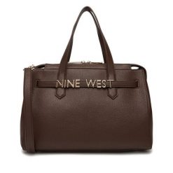 Torebka Nine West. Brązowe torebki klasyczne damskie Nine West, bez wzorów, bez dodatków. Za 219.99 zł.