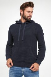 Sweter męski z kapturem Harri JOOP! JEANS. Swetry męskie Joop! Jeans, m, bez wzorów, z jeansu, bez kołnierzyka. W wyprzedaży za 506.35 zł.