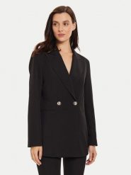 Maryley Marynarka 24IB112/43NE Czarny Regular Fit. Czarne marynarki i żakiety damskie Maryley, m, bez wzorów, z syntetyku. Za 309.99 zł.