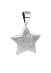 Nenalina Damski wisior gwiazda matowa ze srebra próby 925 Sterling Silver Naszyjniki 1 ct. Szare naszyjniki damskie Nenalina, na co dzień, srebrne. Za 279.19 zł.