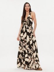 Maaji Sukienka letnia PT1975CLD601 Czarny Regular Fit. Czarne sukienki damskie Maaji, na lato, m, bez wzorów, z wiskozy, bez kołnierzyka, bez ramiączek. Za 339.99 zł.