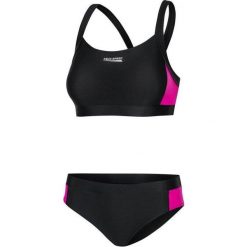 Dwuczęściowy strój pływacki damski NAOMI. Czarne bikini damskie Aqua-Speed, bez wzorów. Za 129.99 zł.