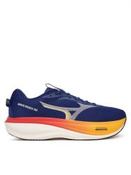 Mizuno Buty do biegania Wave Rider 30 J1GM2620 Granatowy. Niebieskie obuwie do biegania damskie Mizuno. Za 689.99 zł.
