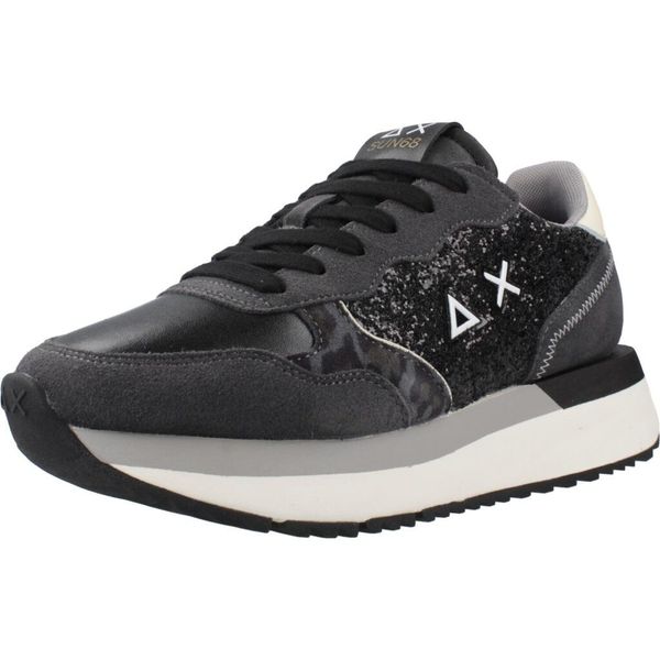 Buty SUN68 BIG ALLY GLITTER Czarny. Czarne obuwie trekkingowe damskie SUN68. Za 349.99 zł.