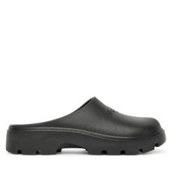 Klapki Pepe Jeans. Czarne klapki damskie Pepe Jeans, bez wzorów, z jeansu, bez obcasa. Za 159.99 zł.