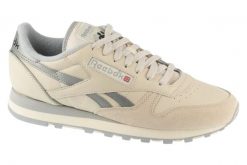 Buty sportowe Sneakersy unisex, Classic Leather 1983 Vintage. Szare buty sportowe na co dzień damskie Reebok, z materiału, bez zapięcia, trekkingowe, reebok classic. Za 359.99 zł.