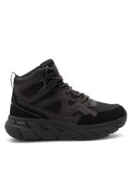 Sprandi Sneakersy TEC BP40-22624Z Czarny. Czarne buty sportowe chłopięce Sprandi, z materiału, bez zapięcia. Za 179.99 zł.