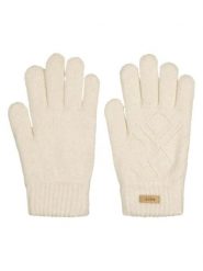 Barts Rękawiczki "Bridgey" w kolorze beżowym rozmiar: onesize. Brązowe rękawiczki damskie Barts, bez wzorów, prążkowane. Za 117.45 zł.