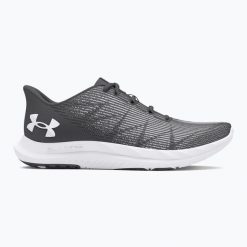 Buty do biegania męskie Under Armour Charged Speed Swift castlerock. Szare obuwie do biegania damskie Under Armour. Za 219.99 zł.