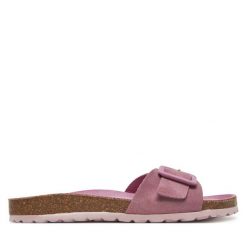 Klapki Toni Pons. Fioletowe klapki damskie Toni Pons, bez wzorów, bez obcasa. Za 239.99 zł.