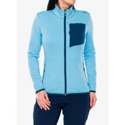 Bluza rozpinana damska CMP Kovyna. Niebieskie bluzy bez kaptura damskie CMP. Za 257.19 zł.