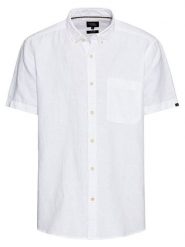 Camel Active Koszula - Regular fit - w kolorze białym rozmiar: L. Białe koszule męskie Camel Active, l, bez wzorów, bez kołnierzyka, bez ramiączek. Za 130.99 zł.