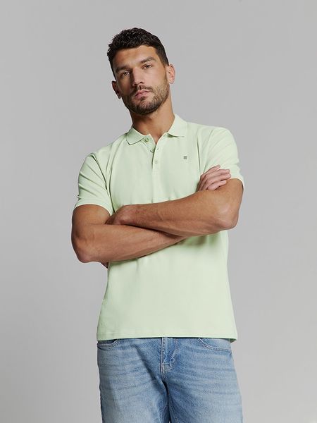 No Excess Koszulka polo w kolorze jasnozielonym rozmiar: 3XL. Zielone koszulki polo męskie No Excess, xl, bez wzorów, bez ramiączek. Za 61.02 zł.