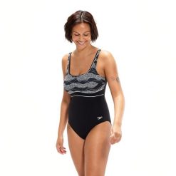 Strój kąpielowy jednoczęściowy damski na basen Speedo Shaping Eclipse. Niebieskie stroje jednoczęściowe damskie Speedo, s, bez wzorów. Za 244.00 zł.