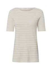 Marc O'Polo Koszulka Kobiety Bawełna (100%) beżowy, XXL. Brązowe t-shirty damskie Marc O´Polo, xxl, bez wzorów, z bawełny, bez kołnierzyka. Za 169.95 zł.